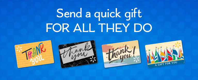 send walmart gift card by mail